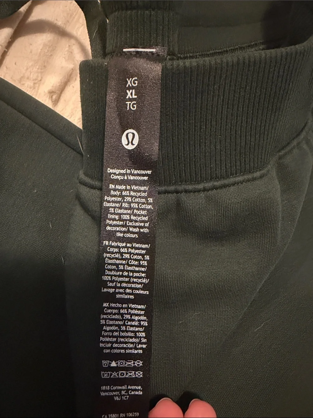 lululemon athletica cozy men’s